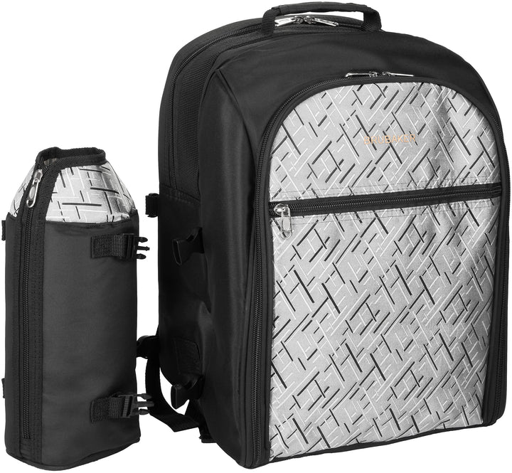 Picknickrucksack 4 Personen mit Kühlfach und Iso-Flaschenhalter - Bild 4