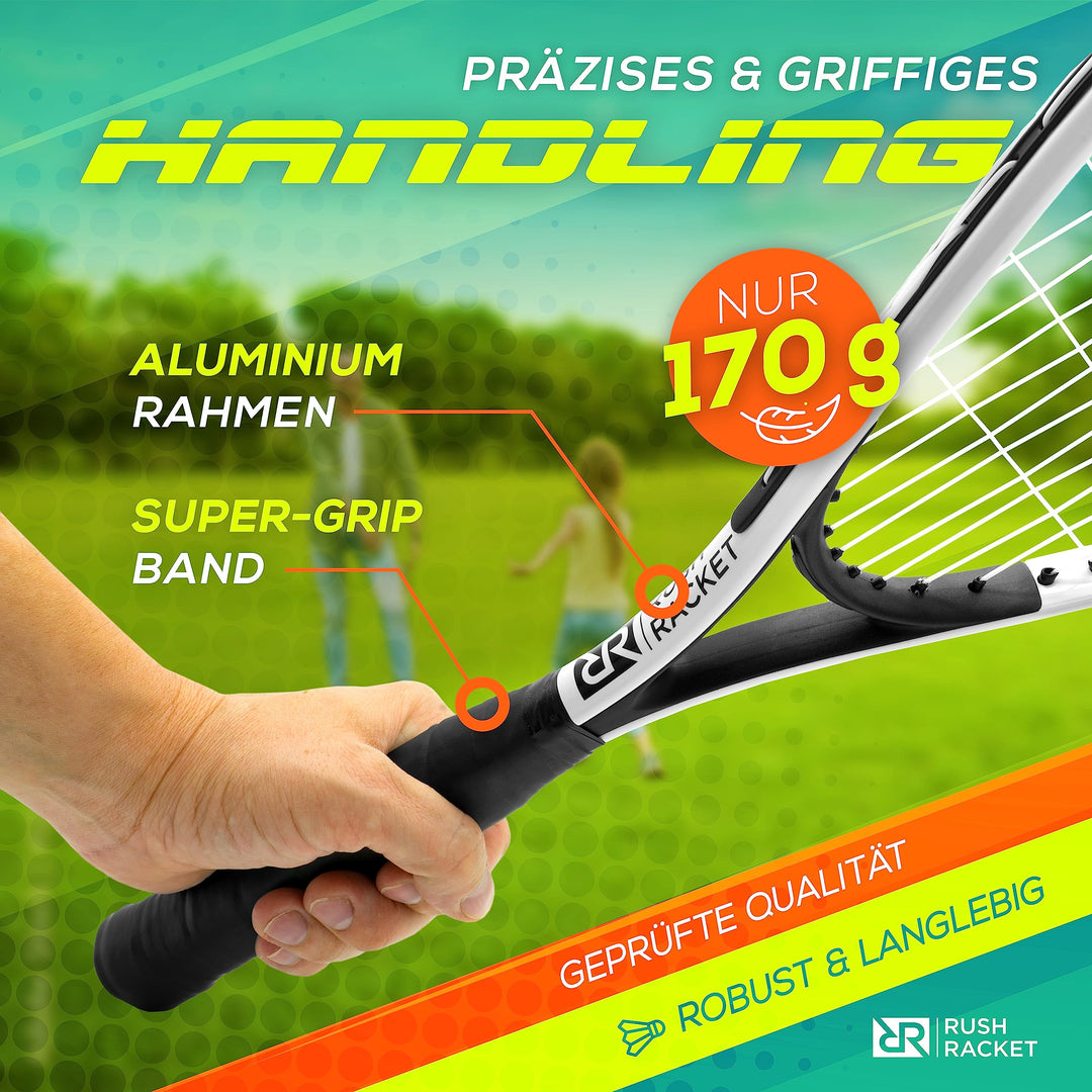Crossminton Set 5-teilig Aluminium mit Tragetasche für Draussen - Bild 5