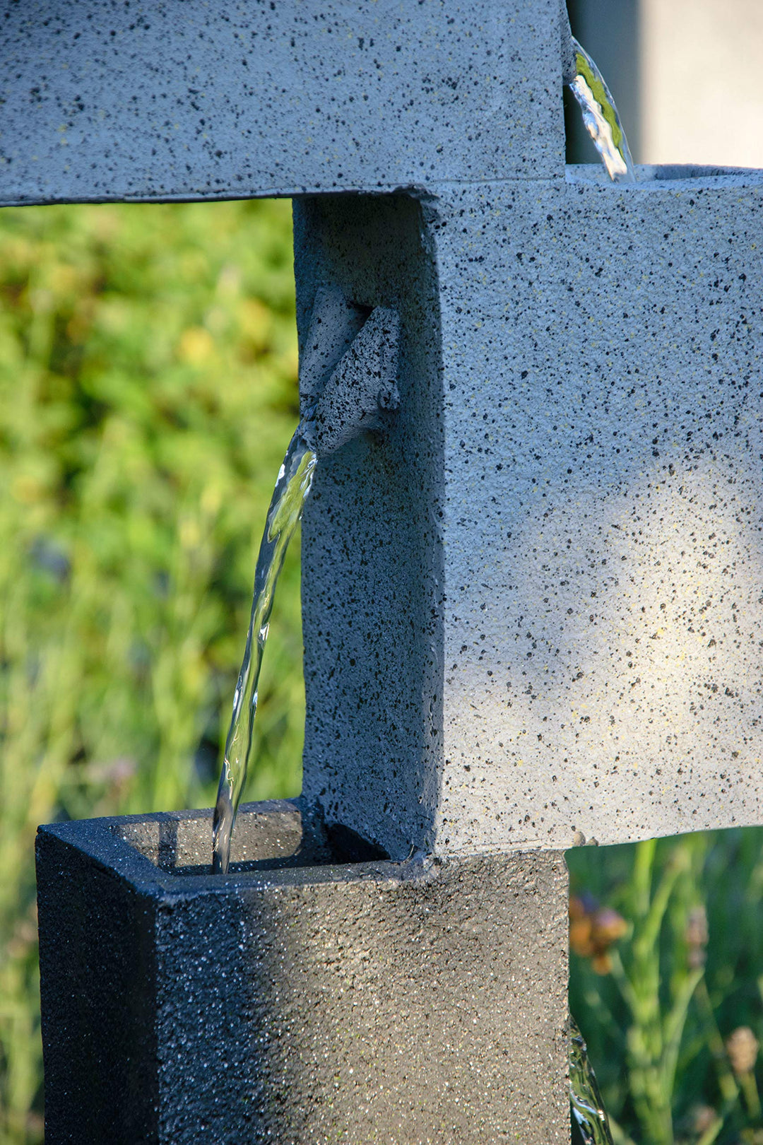 Gartenbrunnen Mars mit LED Polyresin Steinoptik 90,5 cm Outdoor - Bild 8