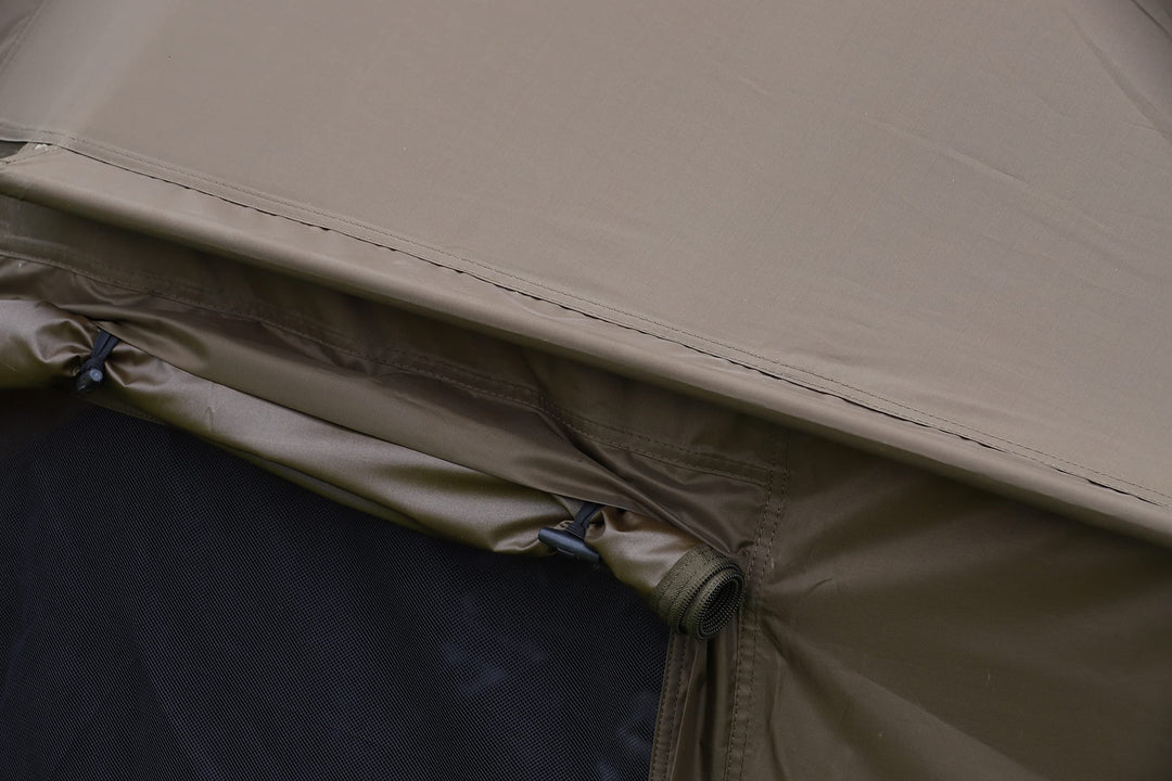 Karpfenzelt 1-2 Personen Bivvy 3,02x2,92x1,65m Schnellaufbau - Bild 9