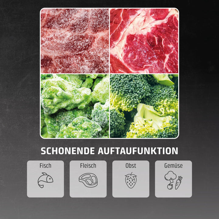 Mikrowelle mit Grill Keramikboden 20 Liter 2 Ebenen Edelstahl - Bild 8