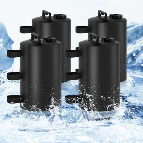 Wassergewichtstasche 4er-Set 10 Liter für Pavillon & Zelt