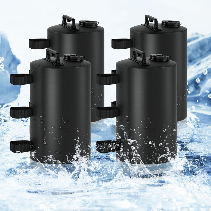 Wassergewichtstasche 4er-Set 10 Liter für Pavillon &amp; Zelt