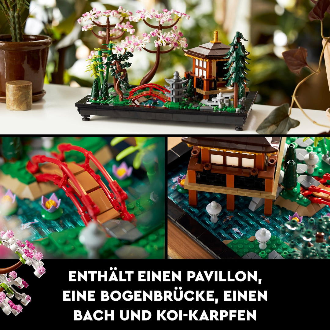 Klemmbausteine Zen-Garten japanisch inspiriert 1363 Teile Erwachsene - Bild 3