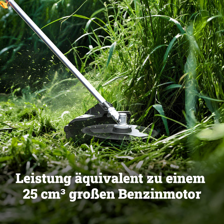 Akku-Rasentrimmer 40V bürstenloser Motor Wechselkopf 38cm - Bild 5