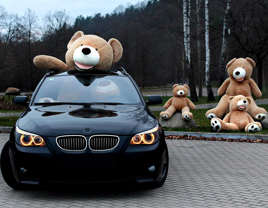 Teddybär XXL 200 cm Plüsch braun hypoallergen Kuscheltier - Bild 7
