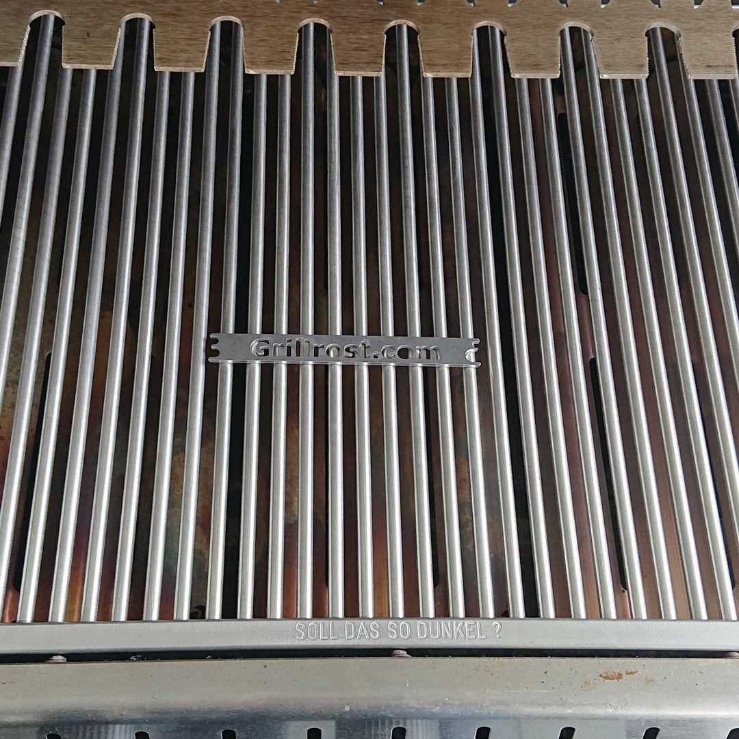 Brennerabdeckung Edelstahl 375x120mm 1,5mm stark für Gasgrill - Bild 2