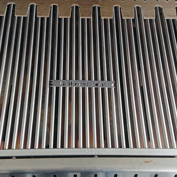 Brennerabdeckung Edelstahl 375x120mm 1,5mm stark für Gasgrill - Bild 2