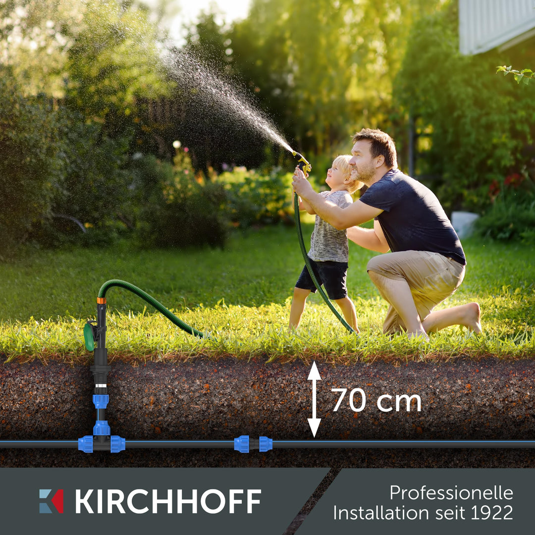 PE Verlegerohr HDPE 32 mm x 25 m für Gartenbewässerung schwarz - Bild 3