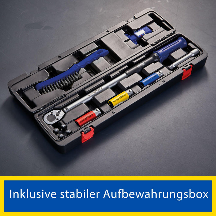 Radwechsel-Set 11-teilig mit Drehmomentschlüssel und Steckschlüssel-Set - Bild 12