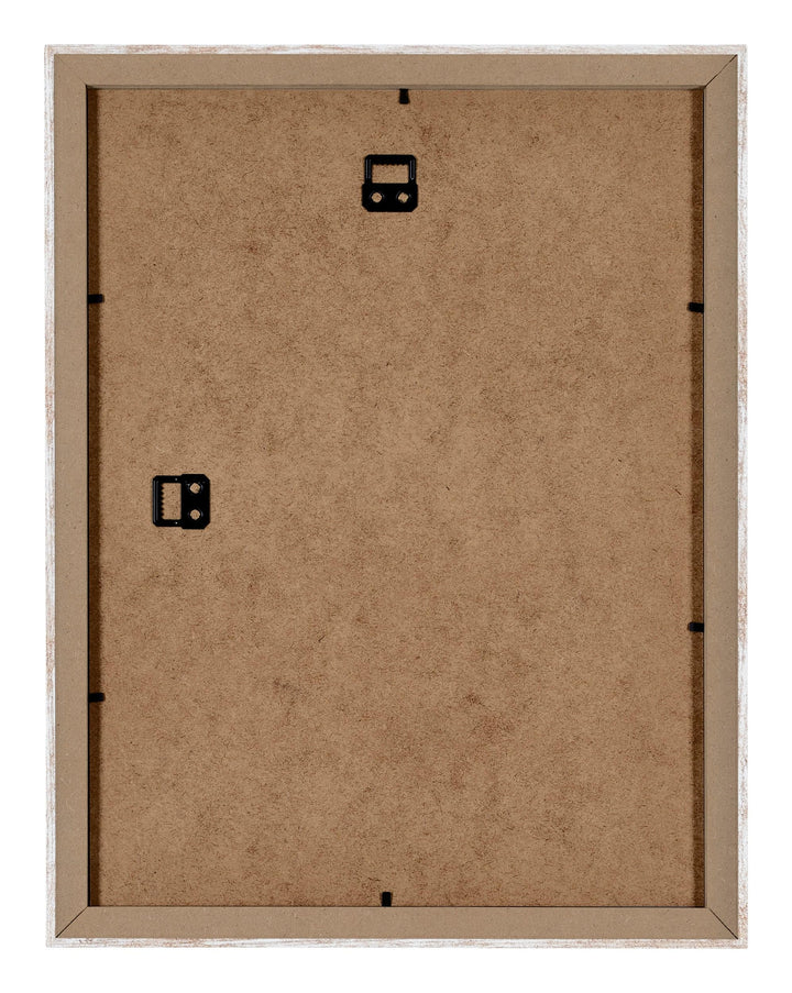 Bilderrahmen 45x60 cm White Wash MDF entspiegeltes Kunststoffglas - Bild 5