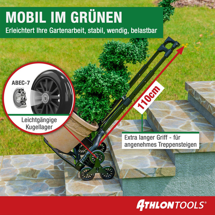Treppensteiger Sackkarre klappbar Aluminium 70 kg TÜV GS-geprüft - Bild 2