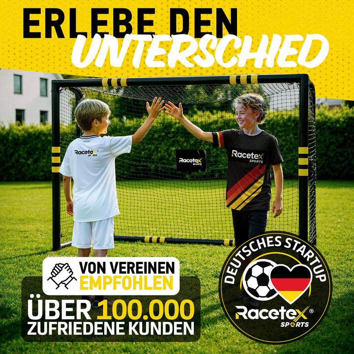 Fussballtor mit Torwand und Polsterung Anti-Rost für Garten - Bild 9
