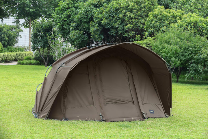 Karpfenzelt 1-2 Personen Bivvy 3,02x2,92x1,65m Schnellaufbau - Bild 2
