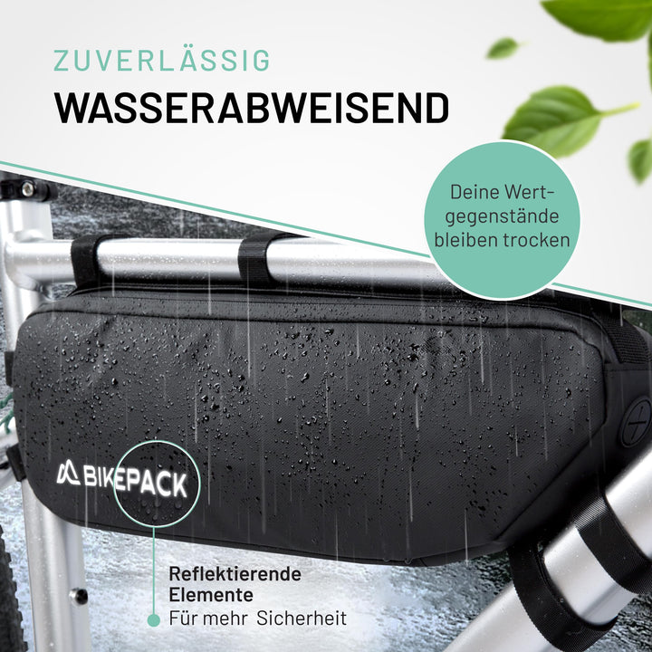 Rahmentasche Fahrrad wasserabweisend für Rennrad und Gravel - Bild 3