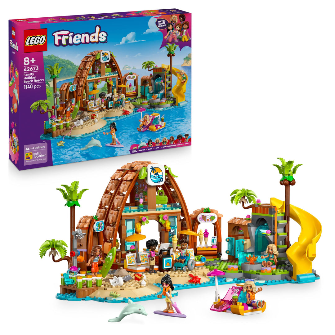 LEGO Friends Strandresort Bauset 1140 Teile mit Eisdiele ab 8 Jahren