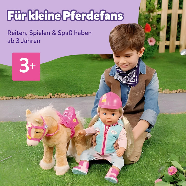 Spielzeugpferd mit Sound und Lauffunktion frisierbare Maehne ab 3 - Bild 6