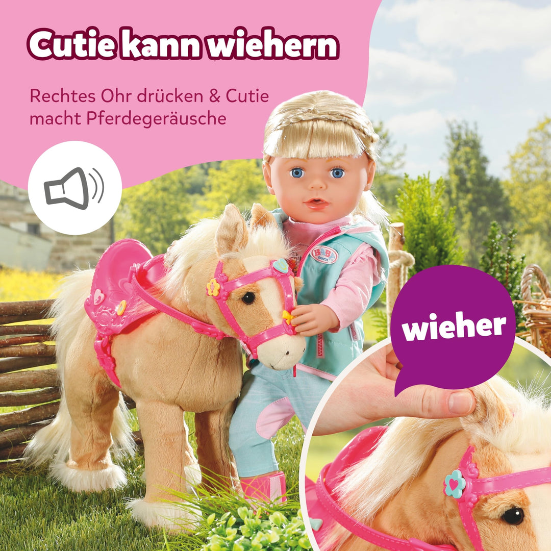 Spielzeugpferd mit Sound und Lauffunktion frisierbare Maehne ab 3 - Bild 4