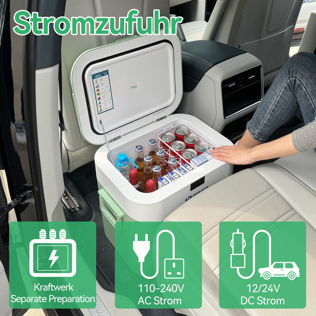 Kompressor Kühlbox 22 L Camping 12/24V &amp; 230V -18 bis +15 °C - Bild 3