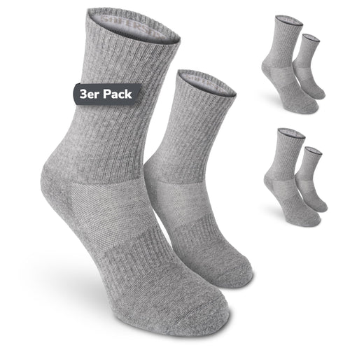 Mückenschutz-Socken mit EBAAP-Wirkstoff 3er Pack Gr. 35-38