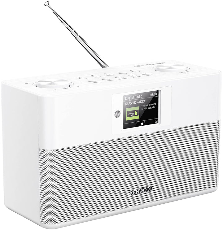 Stereo-Kompaktradio DAB+ Bluetooth 2x10W mit Wecker, weiss - Bild 3