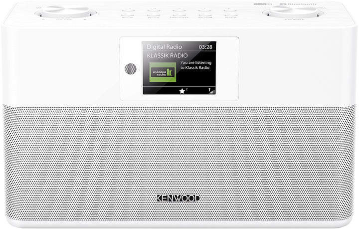 Stereo-Kompaktradio DAB+ Bluetooth 2x10W mit Wecker, weiss - Bild 2