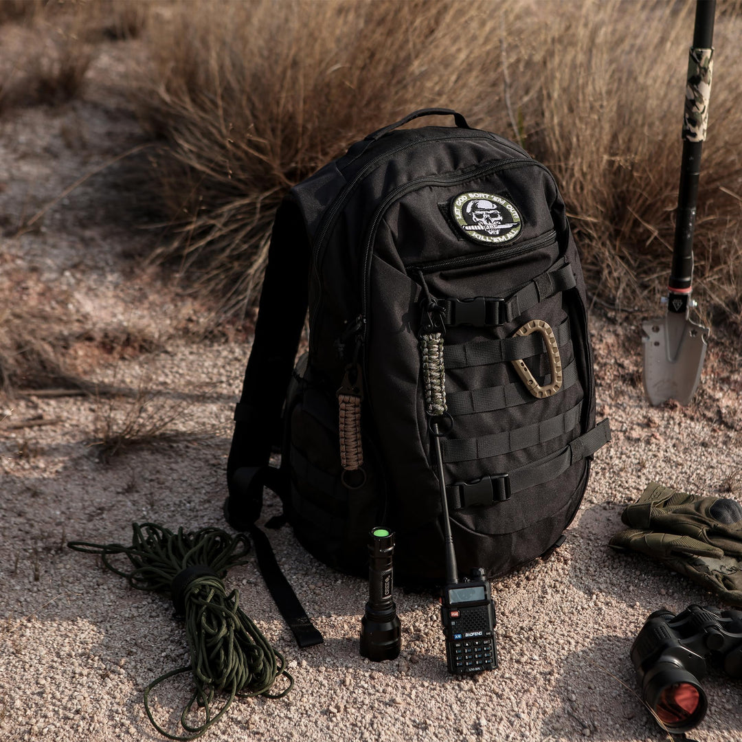 Taktischer Rucksack 35L Polyester mit MOLLE-System für Trekking - Bild 6