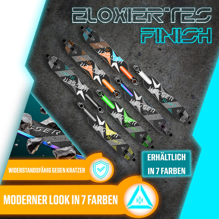 Stunt Scooter 360° Lenkung Aluminium 100mm PU-Räder ABEC 9 Rainbow - Bild 6