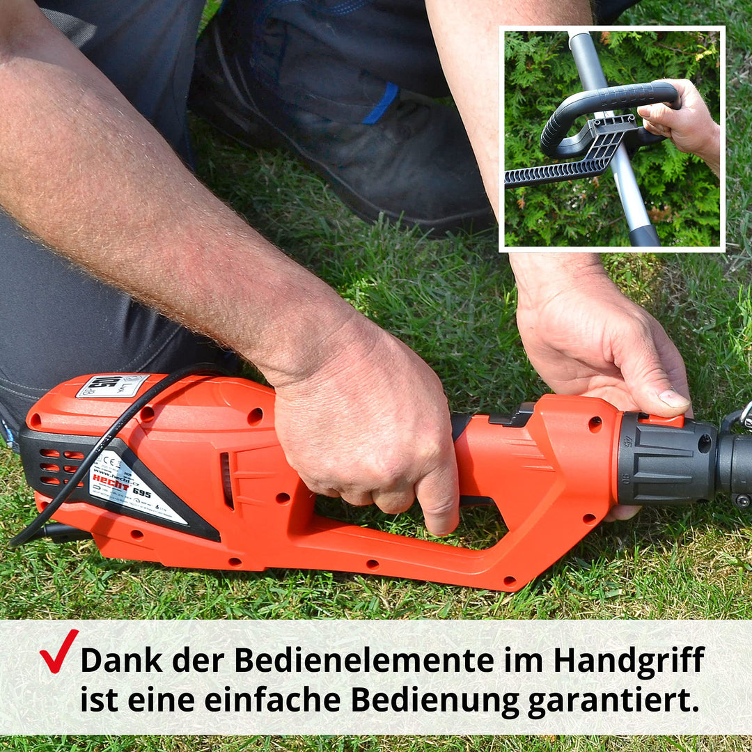 Elektro-Teleskopheckenschere 900W 41cm Schnittlänge 4m Reichweite - Bild 5