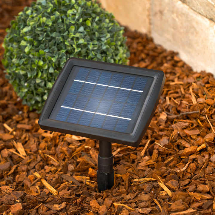 Solar Teichpumpe mit 4 Fontänenaufsätzen 2W Direktbetrieb 175 l/h - Bild 8