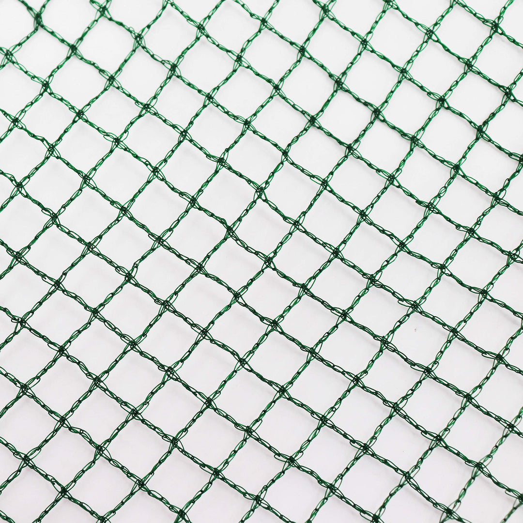 Teichnetz 10x10m dunkelgrün engmaschig 12mm Laubnetz Vogelschutz