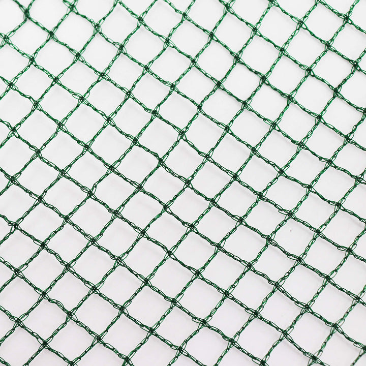 Teichnetz 10x10m dunkelgrün engmaschig 12mm Laubnetz Vogelschutz