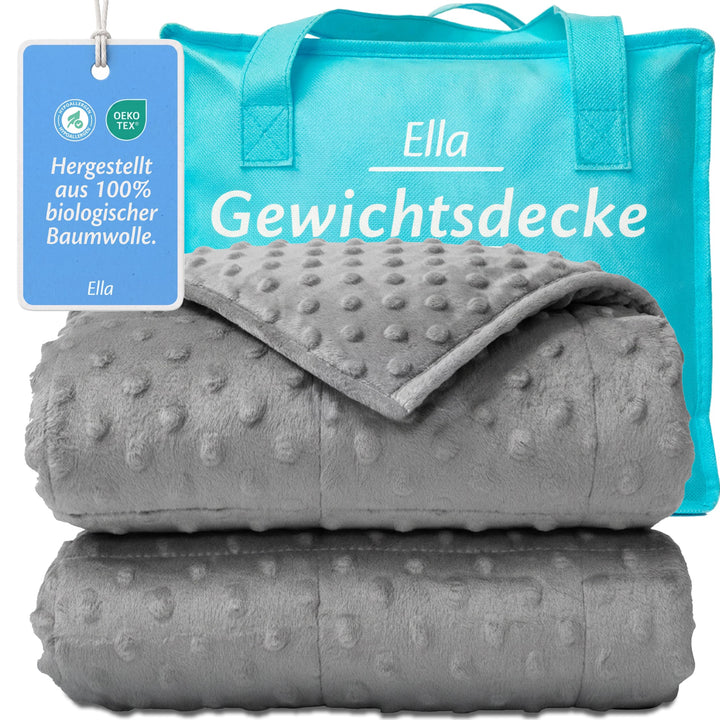 Gewichtsdecke Kinder 3,2 kg Therapiedecke 7-lagig 100x150 cm