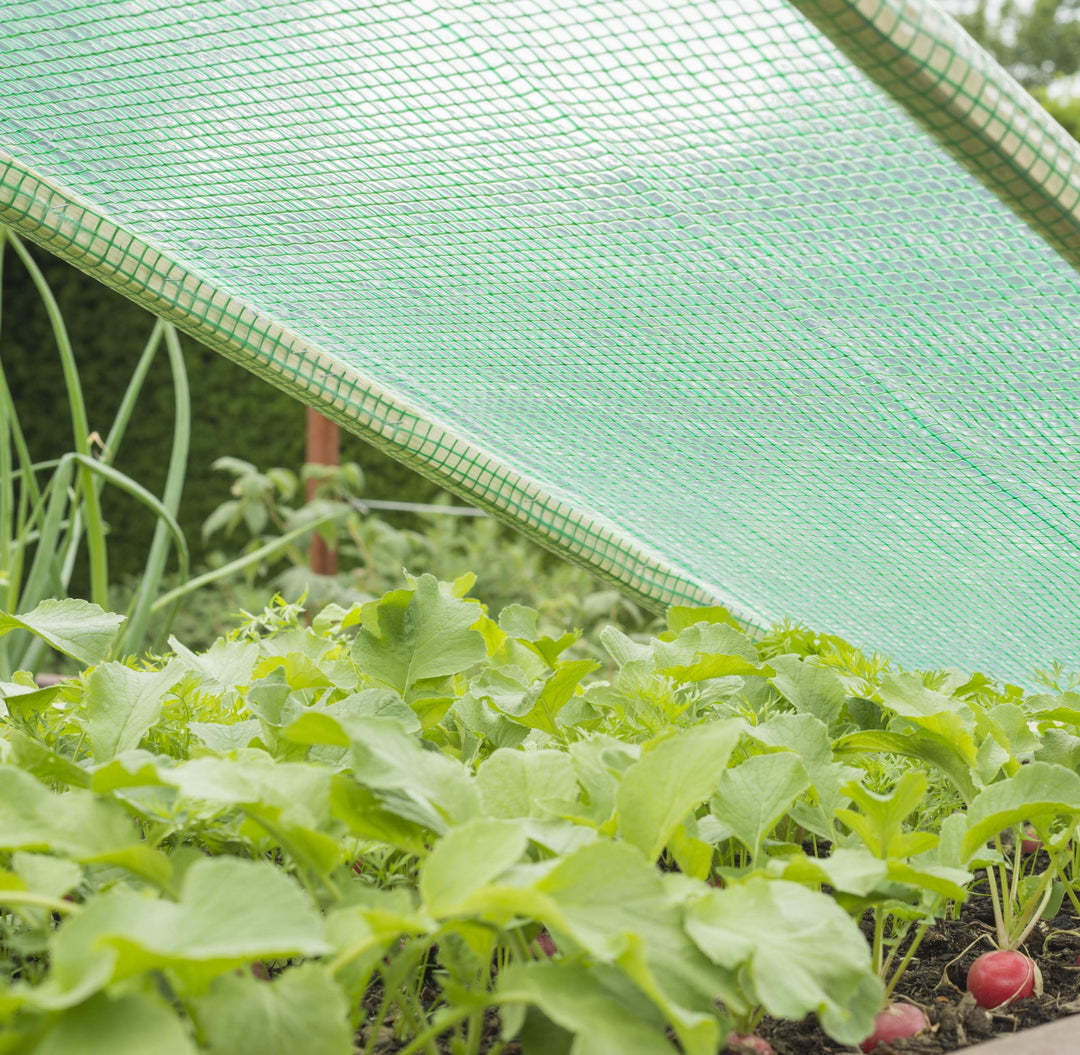 Gitterfolie PE-verstärkt UV-stabil 5x1,5m Gewächshaus Garten - Bild 4