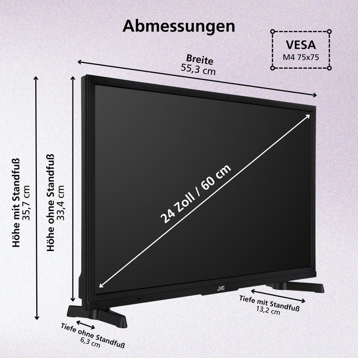 Fernseher 24 Zoll Fire TV HD-Ready Smart TV Triple-Tuner - Bild 3