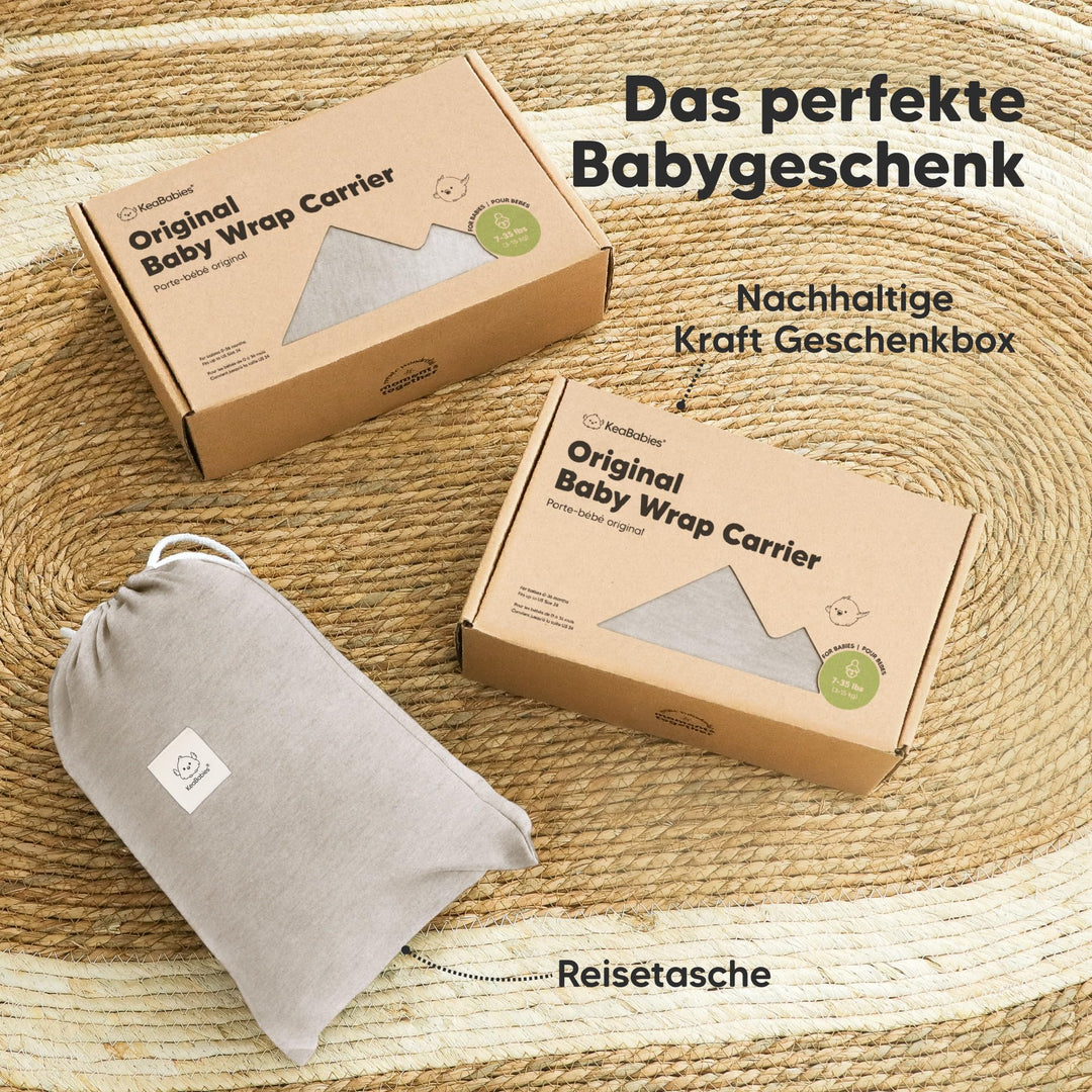 Babytrage-Tuch ab Geburt Elastisch Atmungsaktiv IHDI-zertifiziert - Bild 9