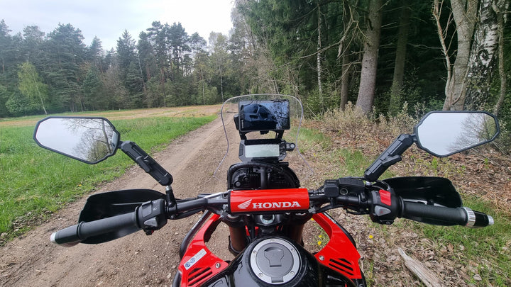 Motorrad Spiegel 360° verstellbar E24-geprüft für 22mm Lenker - Bild 5