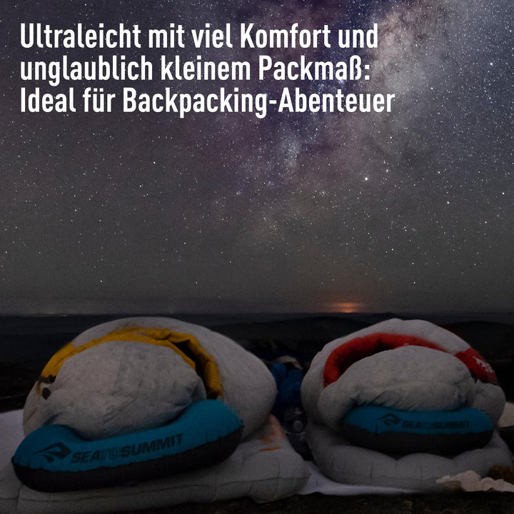 Aufblasbares Reisekissen XL Ultralight 56x36cm für Camping - Bild 4