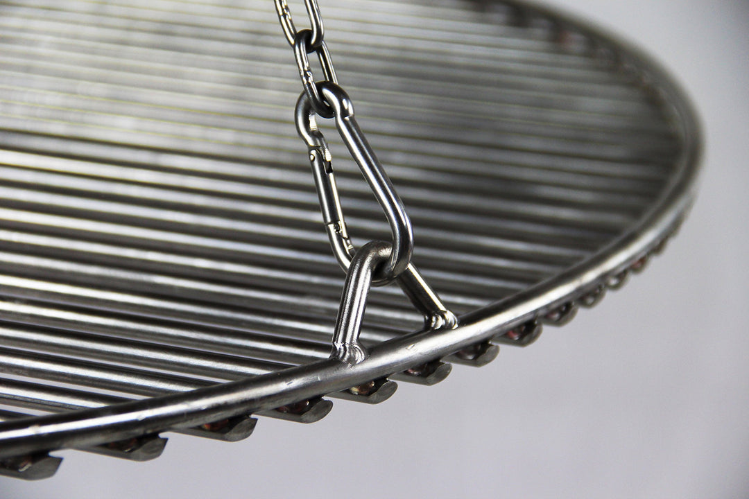 Kettensatz Schwenkgrill Edelstahl V4A 50-60 cm für Grillrost - Bild 3