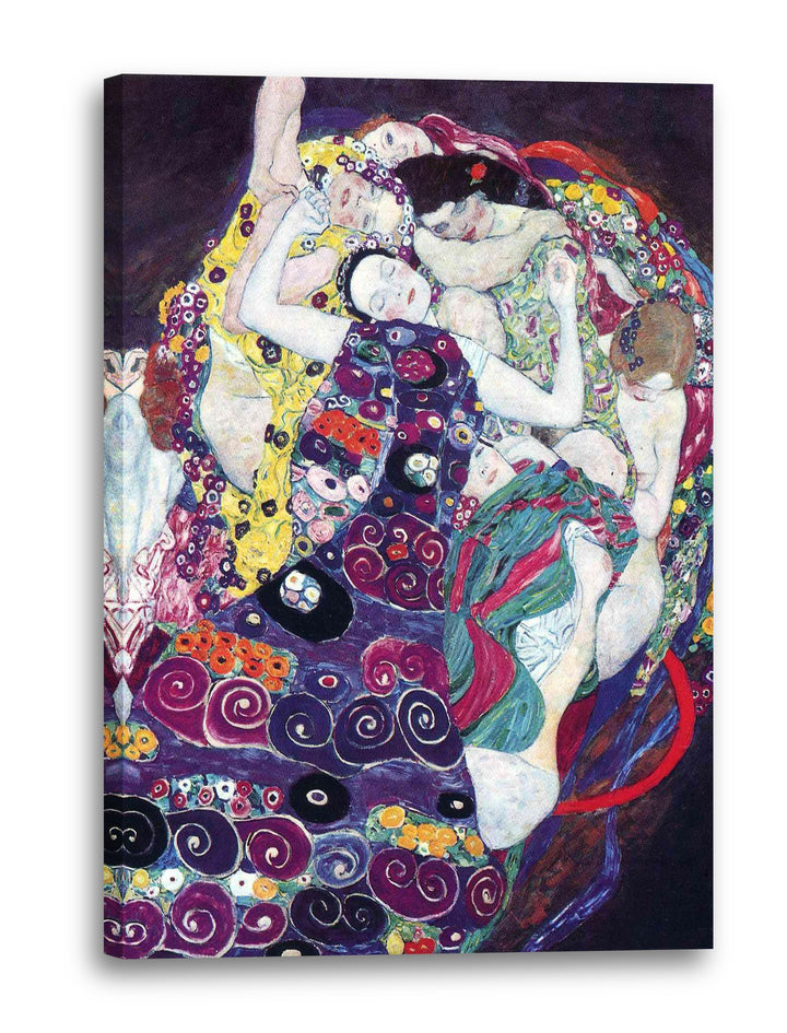 Leinwanddruck Gustav Klimt Die Jungfrau 1913, 60x80 cm