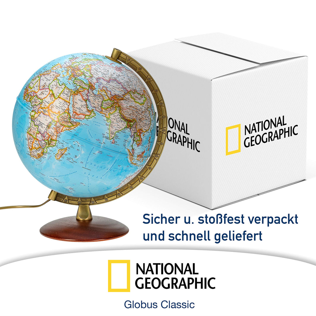 Leuchtglobus Classic 30 cm LED physisch-politisch Deutsch 2026 - Bild 7