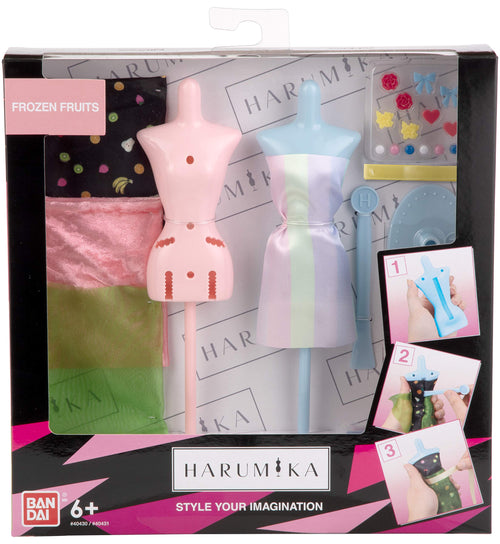 Mode-Designset Harumika Deluxe Frozen Fruits 2 Mannequins ohne Nadel