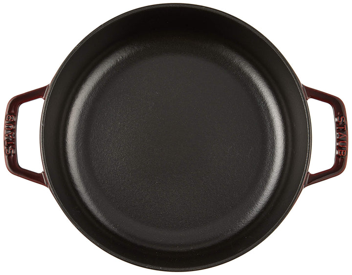Schmorpfanne Gusseisen oval 24 cm 2,5 L Induktion Aroma-Regen - Bild 3