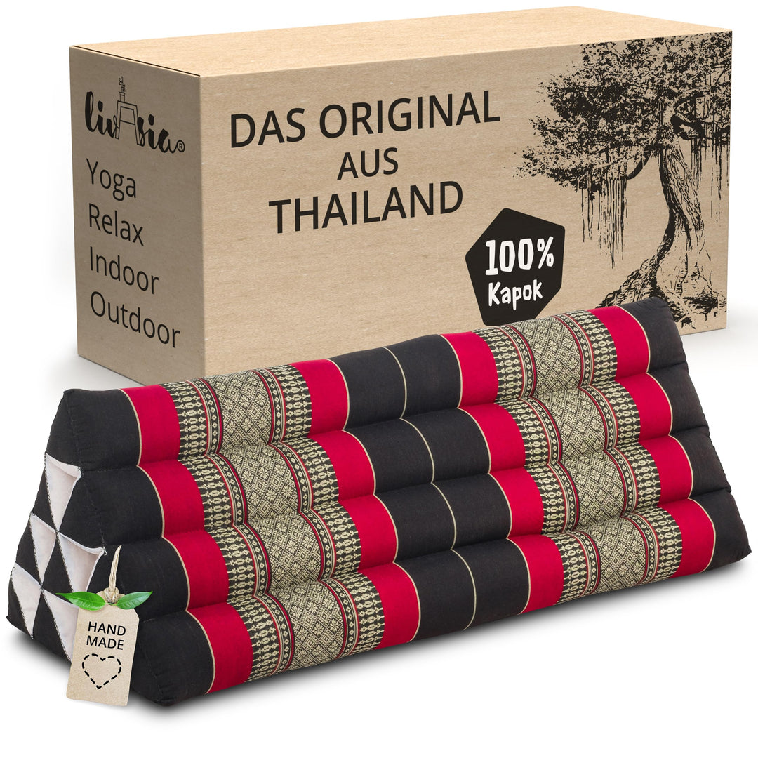 Dreieckskissen Breit Kapok 80x33x30cm für Paare Outdoor