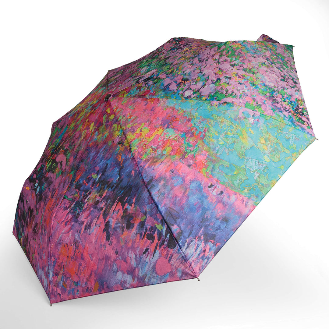 Taschenschirm Blumenmotiv Damen 103 cm Automatik faltbar - Bild 2