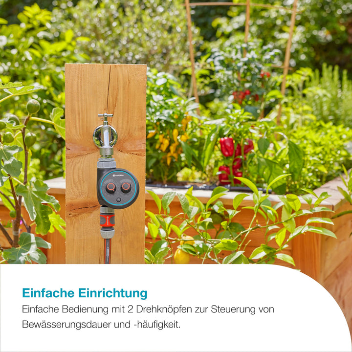 Bewässerungscomputer 69 Programme Korrosionsschutz Garten - Bild 2