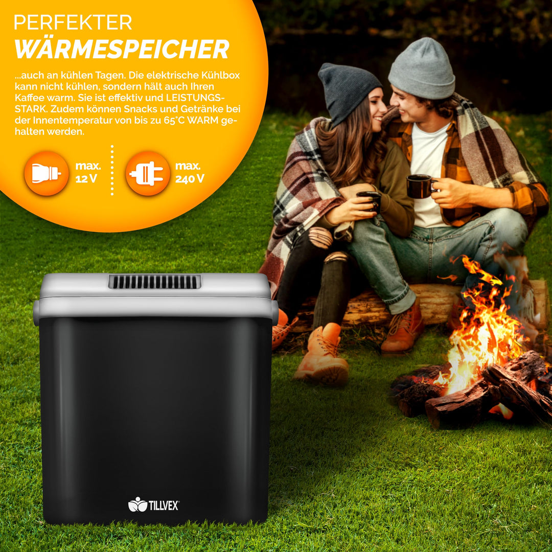 Elektrische Kühlbox 32 L für Kühlen und Warmhalten 12V/230V - Bild 7
