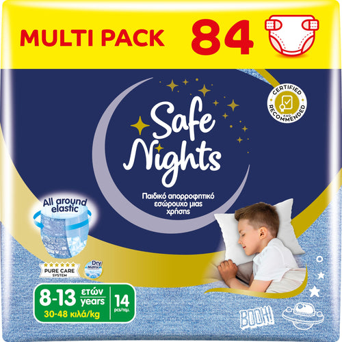 Bettnässen Höschen Nacht Kinder 8-13 Jahre 84 Stück Sparpack