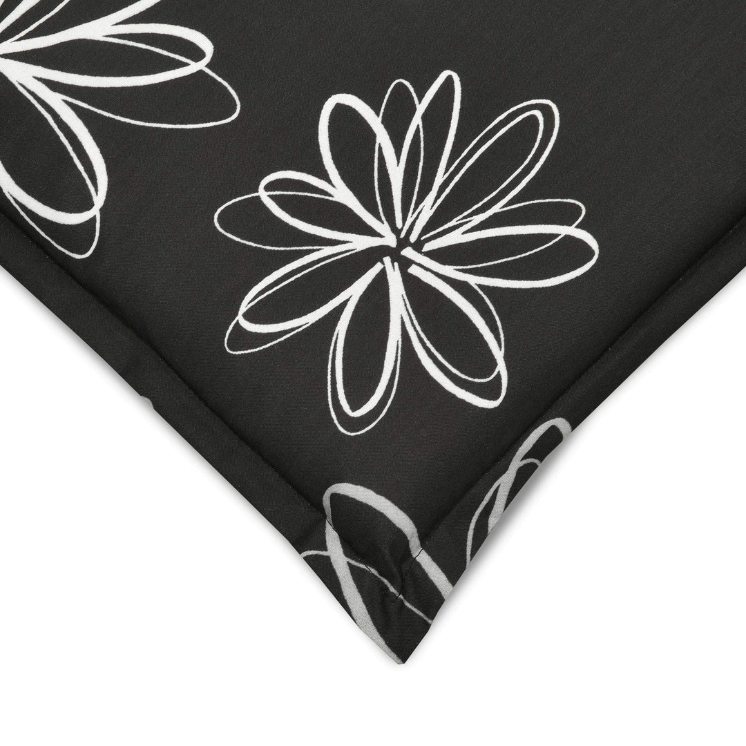 Niedriglehner Auflage Gartenstuhl Blumenmuster 48% Baumwolle OEKO-TEX - Bild 8