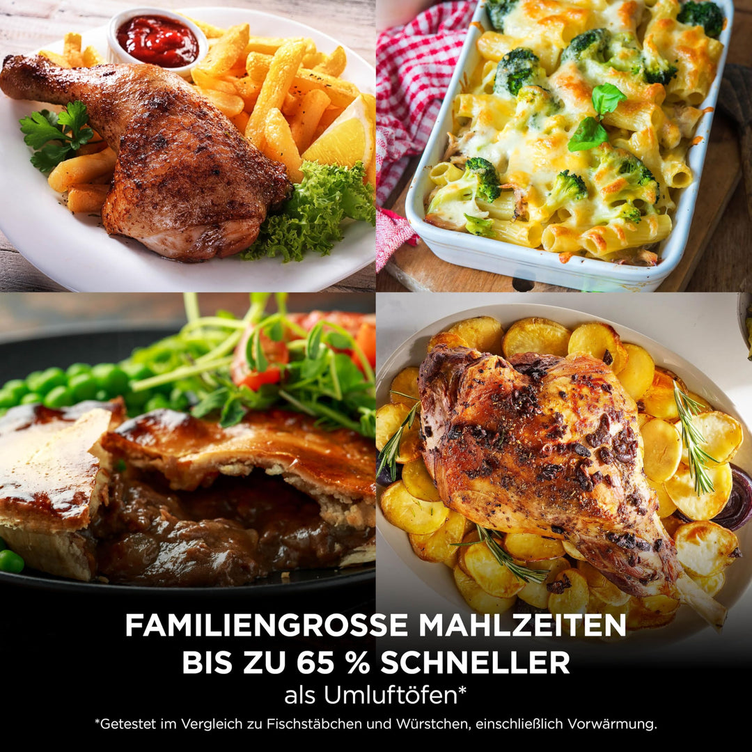 Heissluftfritteuse Dual Zone 10,4 L FlexDrawer fuer 8+ Personen - Bild 8